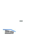 GEDORE Verbindungsvierkant 3294 DIN3122 3/4"vierkant