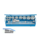 GEDORE Steckschl�ssel-Satz D21EMU-10 1"vierkant mit Umschaltknarre 15-teilig