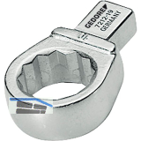 GEDORE Einsteckringschl�ssel 7212-13 Aufnahme 9 x 12 vierkant 13 mm