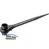 WGB Stahlbauknarre 3068 doppel-sechskant 19 x 24 mm