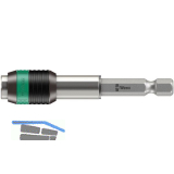 WERA Universal Bithalter Rapidaptor 889/4/1 mit Dauermagnet 1/4"sechskant 75 mm