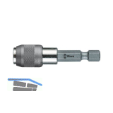 WERA Schnellwechsel Bithalter 895/4/1K kurz mit Magnet 1/4"sechskant 52 mm