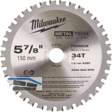 MILWAUKEE HM-Kreiss�geblatt � 150 x 1.6 x 20 Z�hne 34