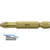 WERA Bit-Einsatz 851/4TH lang 1/4"sechskant PH 1/50 mm Pillips