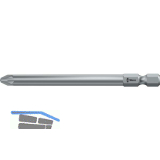 WERA Bit-Einsatz 855/4Z extra lang 1/4"sechskant PZ 2/ 89 mm Pozidriv