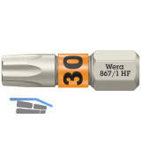 WERA Bit-Einsatz 867/1 HF 1/4" sechskant TX 30/25 mm Torx�