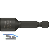 WERA Steckschl�ssel-Einsatz 869/4M mit Magnet 1/4"sechskant 11.0/50 mm sechskant