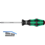 WERA Schraubendreher 350PH ohne Lasertip PH 1/300 mm Phillips