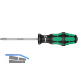 WERA Schraubendreher 355PZ 2/300 mm ohne Lasertip Pozidriv