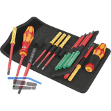 WERA VDE-Wechselklingen-Satz KK 17 Universal 1 PH/PZ/PZS/Torx�/Schlitz 17-teilig