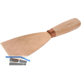 Schaberspachtel biegsam mit Holzheft Breite 60 mm