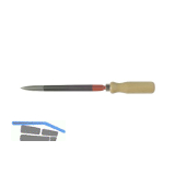 STUBAI Hohldreikantschaber Spezialstahl verzinkt L�nge 150 mm