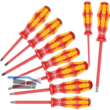 WERA Schraubendreher-Satz Kraftform Plus 160i/162i/167i/9 VDE 9-teilig