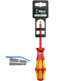 WERA VDE-Schraubendreher 165 i PZ/S SB 2/100 mm Pozidriv/Schlitz