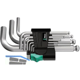 WERA Sechskant Stiftschl�ssel-Satz 950/9 Hex-Plus 3 1.5-10 mm 9-teilig
