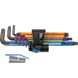 WERA Sechskant Stiftschl�ssel-Satz 950/9 Hex-Plus MC HF 1 9-teilig