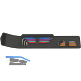 WERA Sechskant Stiftschl�ssel-Satz 950/9 Hex-Plus MC Imperial 1 9-teilig