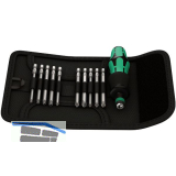 WERA Bit-Satz Kraftform Kompakt 41 in Falttasche 11-teilig