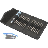 WERA Bit-Satz Kraftform Kompakt 60 Edelstahl in Falttasche 17-tlg.