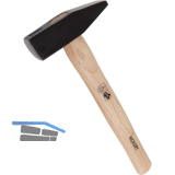 WGB Schlosserhammer Basic + mit Hickorystiel ohne Schlagschutz 200 g