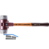 HALDER Schonhammer Temperguss Kopf � 50 mm Alu Hickory Stiel