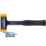 HALDER Schonhammer Secural Kopf 30 x 40 mm Polyurethan gelb Gummigriff