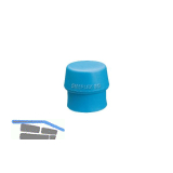 HALDER Schonhammer-Einsatz Kopf � 50 mm TPE-Soft blau