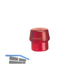 HALDER Schonhammer-Einsatz Kopf � 40 mm Plastik rot