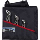 KNIPEX Wasserpumpenzangen-Set Cobra 001955S8, 3-teilig in Rolltasche SW 27-46 mm