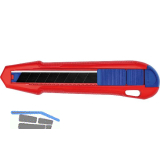 KNIPEX Universalmesser CutiX� Type 9010165BK mit 18 mm Abbrechklinge
