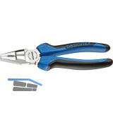 GEDORE Kombizange 8210-180 JC DIN 5746 2K-Griff L�nge 180 mm