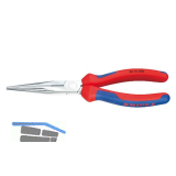 KNIPEX Langschnabelzange DIN 5745 gerade 2K-Griff L�nge 200 mm