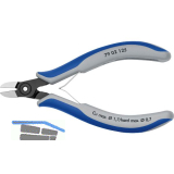KNIPEX Pr�zisions-Elektronik-Seitenschneider 7902 DIN 9654 rund, Facette, 125 mm