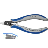 KNIPEX Pr�zisions-Elektronik-Seitenschneider 7942 DIN 9654 spitz, L=125mm