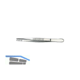 Universalpinzette gerade stumpf-breit L�nge 120 mm