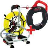 RUNPOTEC Kabeleinziehger�t Set RUNPO5 + Glasfaserstab 60m