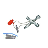 KNIPEX Profischl�ssel f�r Bereich Heizung Klima Sanit�r L�nge 90 mm