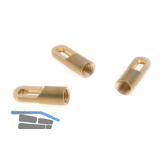 Zugkopf-Satz mit �sen Messing zu Kati-Blitz Compact � 6 mm Inhalt 3 St�ck