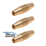 Verbindungsh�lsen-Satz Messing zu Kati-Blitz Compact Inhalt 3 St�ck