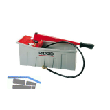 RIDGID Druckpr�fpumpe 1450 maximaler Betriebsdruck 50 bar