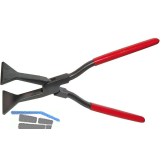 STUBAI Spengler-Falzzange gerade Maulbreite 80 mm L�nge 325 mm