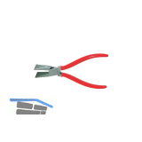 STUBAI Spengler-Falzzange leicht gerade Maulbreite 20 mm L�nge 180 mm