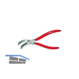 STUBAI Spengler-Falzzange leicht 30 Grad gebogen Maulbreite 20 mm L�nge 180 mm