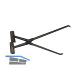 STUBAI Spengler-Deckzange gerade Maulbreite 120 mm L�nge 500 mm