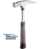 PICARD Lattenhammer mit Stahlrohrstiel 698 Bahn geraut 600g