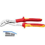 KNIPEX Wasserpumpenzange Cobra� VDE 8726 24-fach verstellbar, L=250 mm