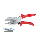 KNIPEX Gehrungsschere f�r Kunststoff- und Gummiprofile 215 mm