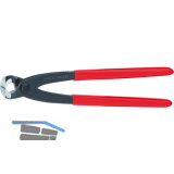 KNIPEX Monierzange 9901 DIN9242 schwarz mit Kunststoff-Griff, L�nge 300 mm