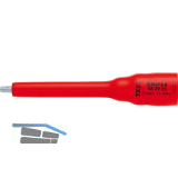 KNIPEX Steckschl�ssel-Einsatz isoliert 9829, 3/8" f�r TX25, L�nge 123 mm