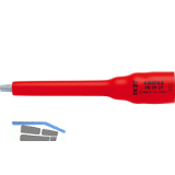 KNIPEX Steckschl�ssel-Einsatz isoliert 9829, 3/8" f�r TX27, L�nge 123 mm